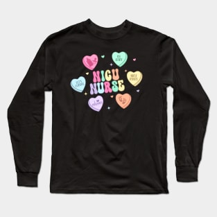 NICU Nurse Valentines Long Sleeve T-Shirt